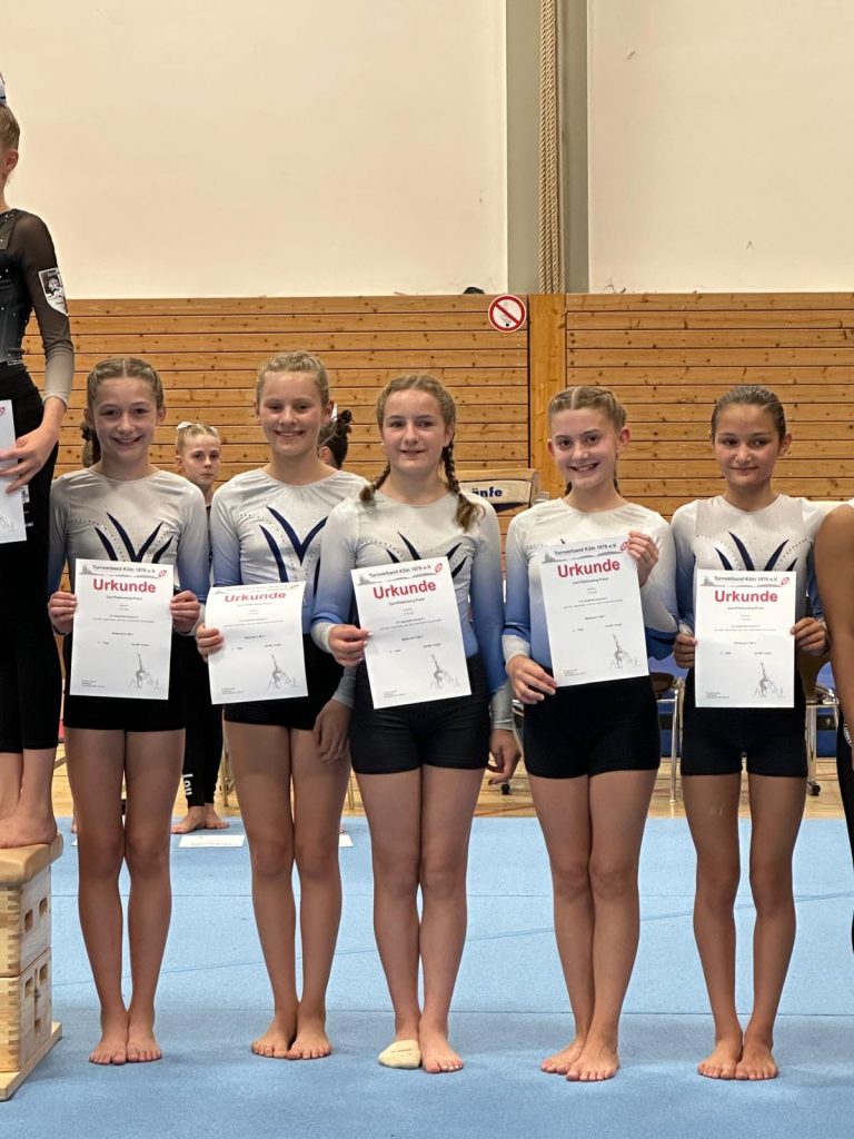Siegerehrung Mannschaft: 4. Platz.