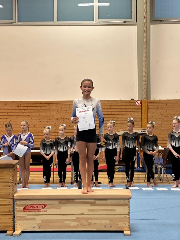 Siegerehrung Einzel: 3. Platz.