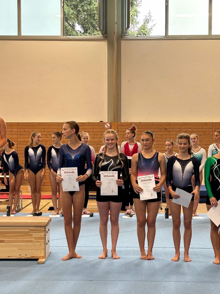 Siegerehrung Einzel: 5. Platz.
